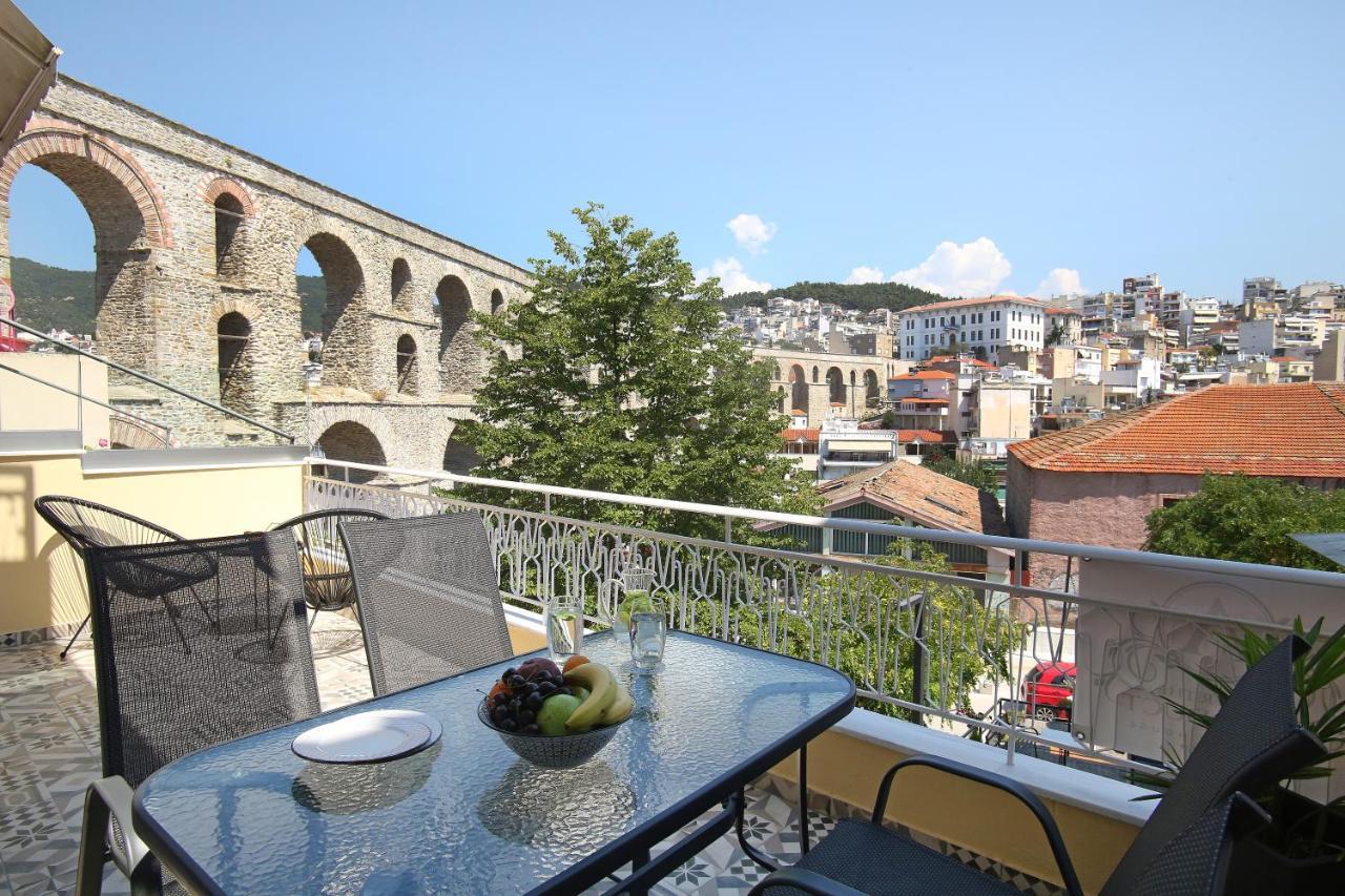 Under The Aqueduct Boutique House Lägenhet Kavala Exteriör bild