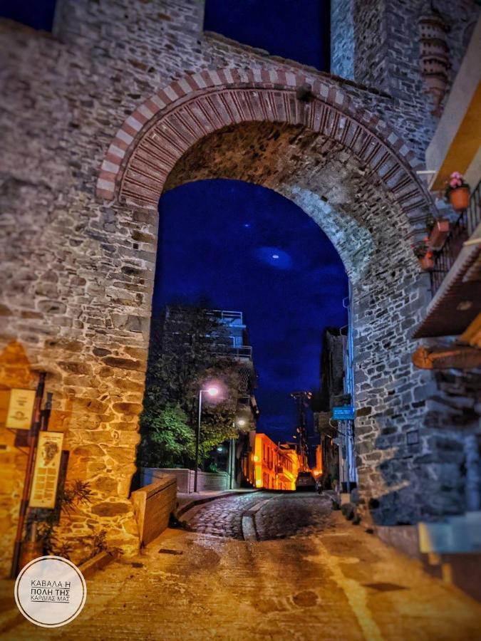 Under The Aqueduct Boutique House Lägenhet Kavala Exteriör bild